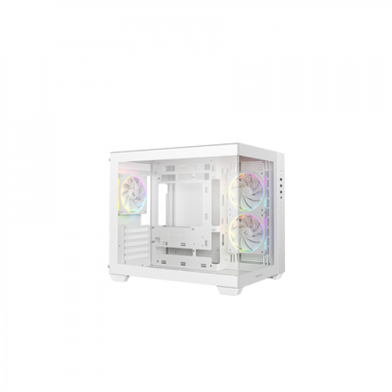 Deepcool Case | CG330 3F WH | White | Micro ATX