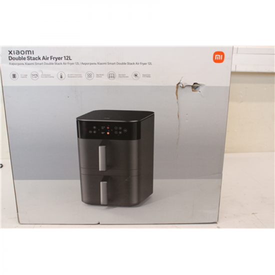 SALE OUT. Xiaomi Smart Double Stack Air Fryer 12L | Power 2800 W | Capacity 12 L | Black | DAMAGED PACKAGING