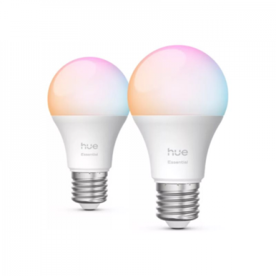 Philips Hue E WCA 806 A60 2P EU | E27 | 8 W | Bluetooth, Zigbee