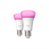 Philips Hue WCA 1100 A60 2P EU | E27 | 8.1 W | White and colour light | Bluetooth and Zigbee