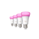 Philips Hue WCA 810 A60 E27 4P EU | E27 | 6 W | White and colour light | Bluetooth and Zigbee