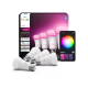 Philips Hue WCA 810 A60 E27 4P EU | E27 | 6 W | White and colour light | Bluetooth and Zigbee