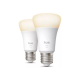 Philips Hue W 1100 A60 2P EU | E27 | 9.5 W | Soft white light | Bluetooth and Zigbee