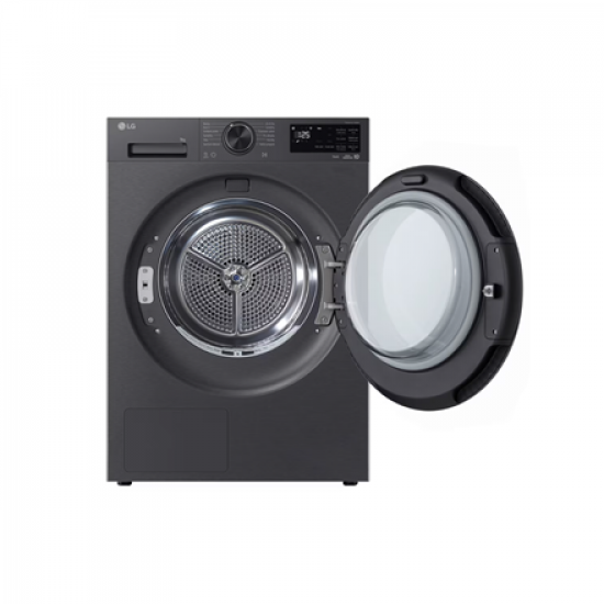 LG Dryer Machine | RHX5009TBB | Energy efficiency class B | Front loading | 9 kg | Heat pump | LED | Depth 66 cm | Wi-Fi | Matte black