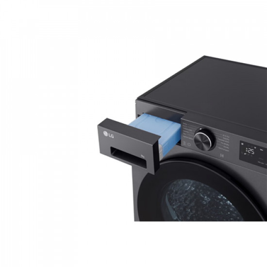 LG Dryer Machine | RHX5009TBB | Energy efficiency class B | Front loading | 9 kg | Heat pump | LED | Depth 66 cm | Wi-Fi | Matte black