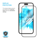 FIXED Full Cover 2,5D Tempered Glass with applicator for Samsung Galaxy A27 5G, 2 pcs, black