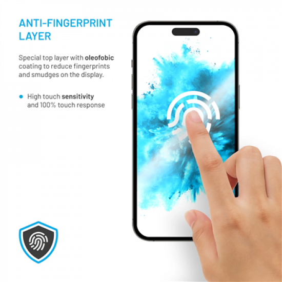 FIXED Full Cover 2,5D Tempered Glass with applicator for Samsung Galaxy A27 5G, 2 pcs, black
