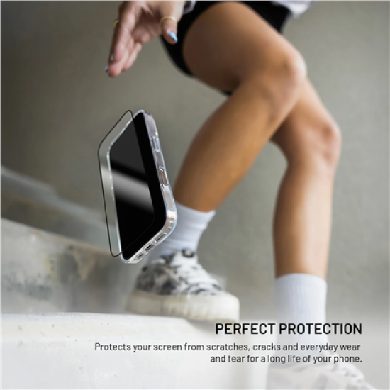 FIXED Full Cover 2,5D Tempered Glass with applicator for Samsung Galaxy A27 5G, 2 pcs, black