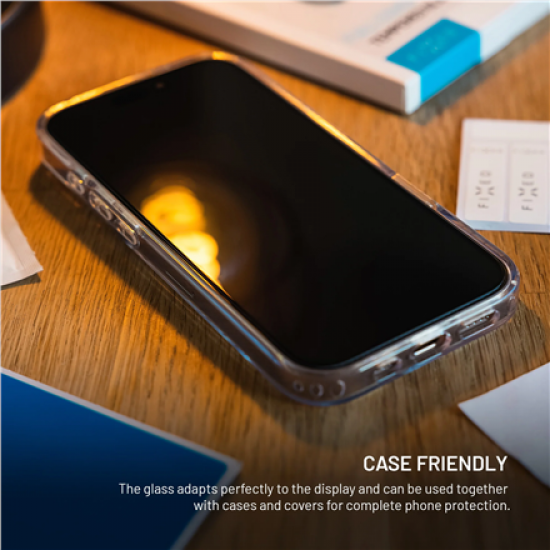 FIXED Full Cover 2,5D Tempered Glass with applicator for Samsung Galaxy A27 5G, 2 pcs, black