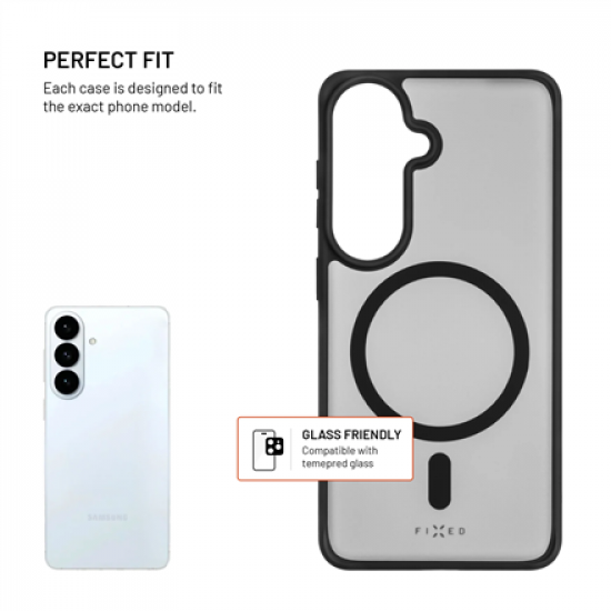 FIXED MagMisty for Samsung Galaxy S26, black | Fixed