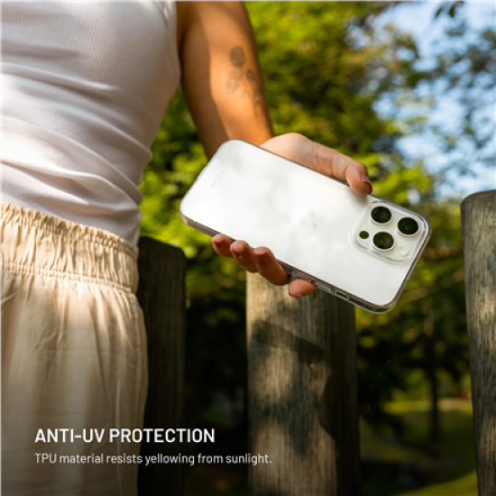 FIXED Story AntiUV TPU Back Cover for Samsung Galaxy A27 5G, clear