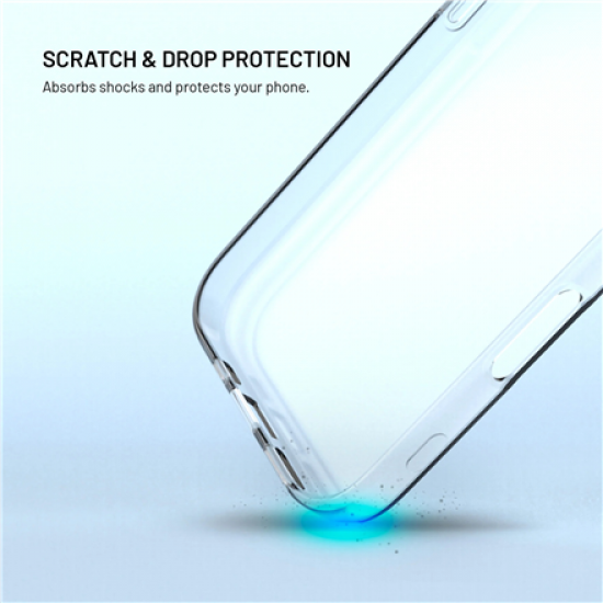 FIXED Story AntiUV TPU Back Cover for Samsung Galaxy A27 5G, clear