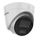 Hikvision DS-2CD1343G2-LIU F2.8, DOME,Hybrid light, IR+LED, 120dB WDR, H.265+, 4MP, 2.8mm(~100°), int. mikrofonas, IR pašv. iki 30m, IP67, P | Hikvision
