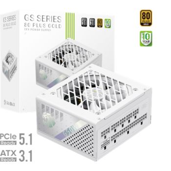 Gamemax PSU | GS 650G WH | 650 W | SFX | Full Modular | White