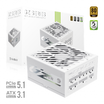 Gamemax PSU | GZ 850G WH | 850 W | Gold | White | Full Modular