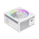 Gamemax PSU | RGB 1050G WH | 1050 W | Gold | Full Modular | White