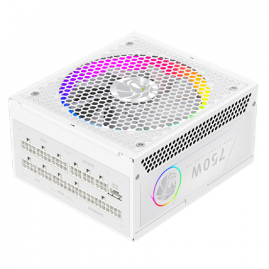 Gamemax PSU | RGB 750G WH | 750 W | Gold | White | Full Modular