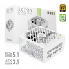 Gamemax PSU | GX PRO 1250G WH | 1250 W | Gold | Full Modular | White