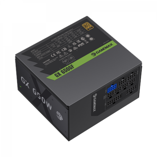 Gamemax PSU | GX 650GF | 650 W | Gold | Full Modular