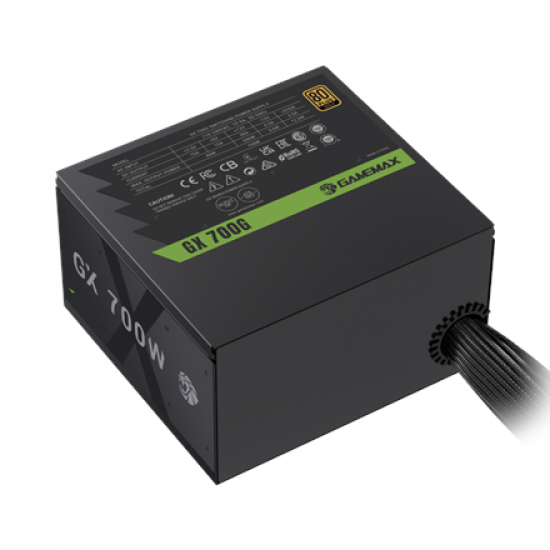 Gamemax PSU | GX 700G | 700 W | Gold | Non-Modular