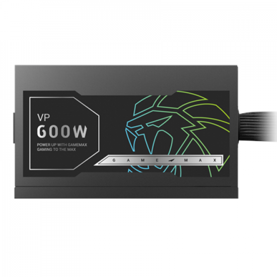 Gamemax PSU | VP 600S | 600 W | Bronze | Non-Modular