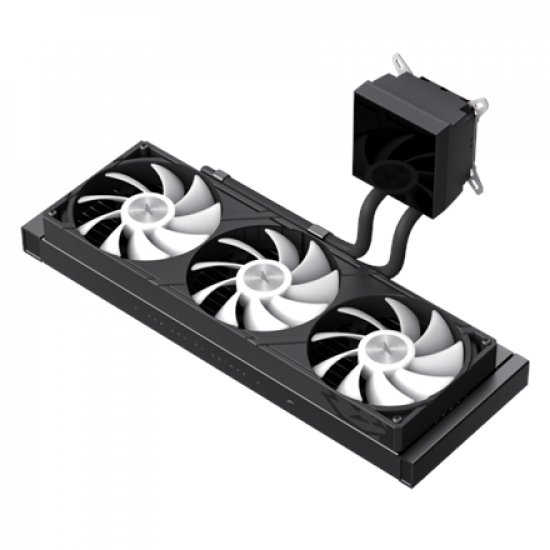 Gamemax CPU Liquid Cooler | GLACIER 360 LCD BK | Black