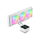 Gamemax CPU Liquid Cooler | GLACIER 360 LCD WH | White