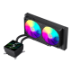 Gamemax CPU Liquid Cooler | GLACIER 240 LCD BK | Black