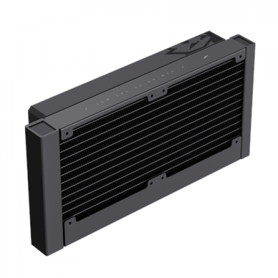 Gamemax CPU Liquid Cooler | GLACIER 240 LCD BK | Black