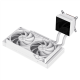 Gamemax CPU Liquid Cooler | GLACIER 240 LCD WH | White