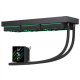 Gamemax CPU Liquid Cooler | HAILSTORM 360 LCD BK | Black
