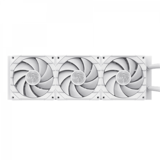 Gamemax CPU Liquid Cooler | HAILSTORM 360 LCD WH | White