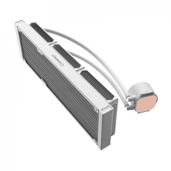 Gamemax CPU Liquid Cooler | ICEBURG 360 DIGITAL WH | White