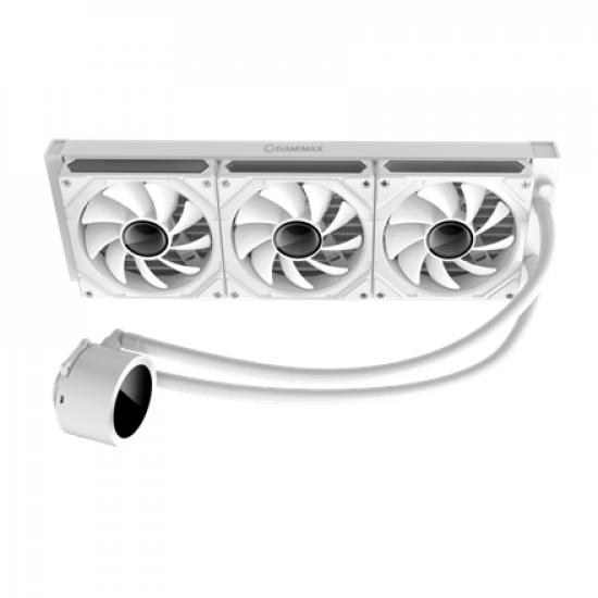 Gamemax CPU Liquid Cooler | ICEBURG 360 DIGITAL WH | White