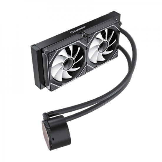 Gamemax CPU Liquid Cooler | ICEBURG 240 DIGITAL BK | Black