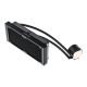Gamemax CPU Liquid Cooler | ICEBURG 240 DIGITAL BK | Black