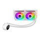 Gamemax CPU Liquid Cooler | ICEBURG 240 DIGITAL WH | White