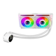 Gamemax CPU Liquid Cooler | ICEBURG 240 DIGITAL WH | White