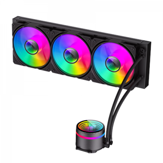 Gamemax CPU Liquid Cooler | ICEBURG 360 INFINITY BK | Black
