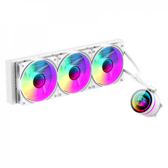 Gamemax CPU Liquid Cooler | ICEBURG 360 INFINITY WH | White