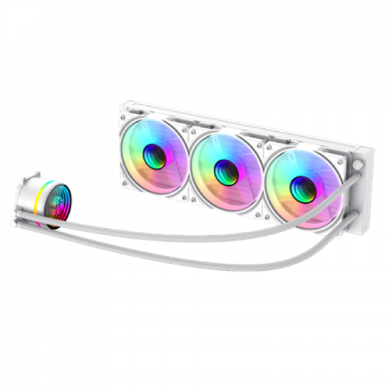 Gamemax CPU Liquid Cooler | ICEBURG 360 INFINITY WH | White