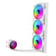 Gamemax CPU Liquid Cooler | ICEBURG 360 INFINITY WH | White