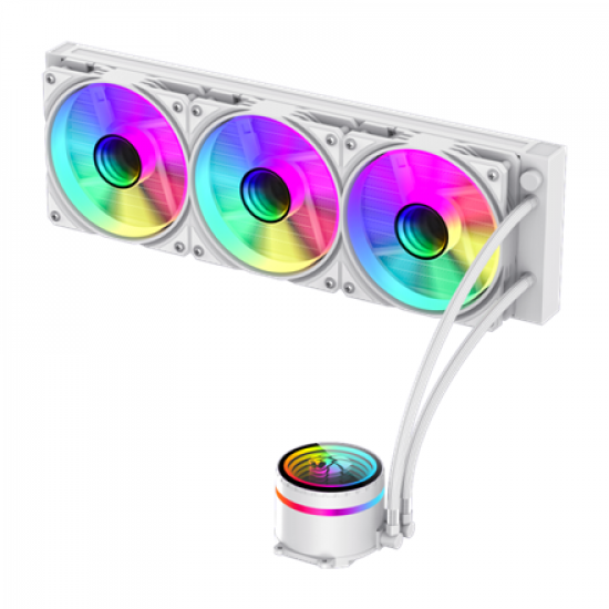 Gamemax CPU Liquid Cooler | ICEBURG 360 INFINITY WH | White