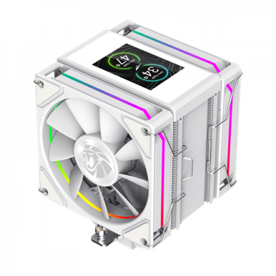 Gamemax CPU Air Cooler | SIGMA 620 LCD WH | White