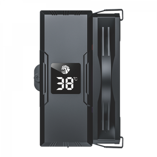 Gamemax CPU Air Cooler | SIGMA 520 DIGITAL BK | Black