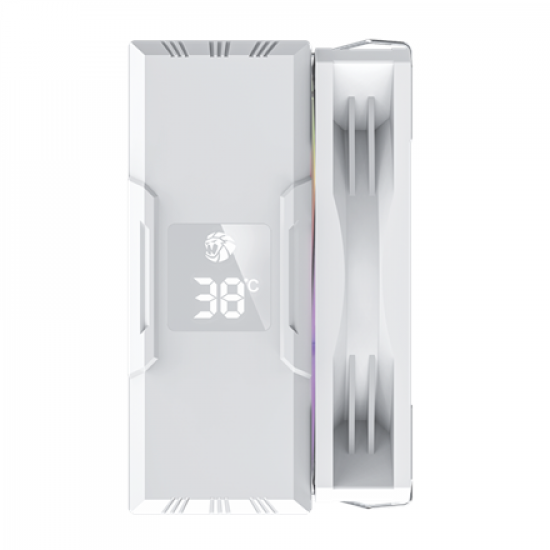 Gamemax CPU Air Cooler | SIGMA 520 DIGITAL WH | White