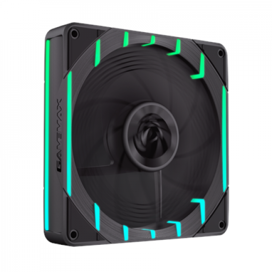 Gamemax Case Fan | TORNADO T12 ARGB-R | Black
