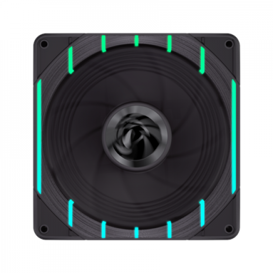 Gamemax Case Fan | TORNADO T12 ARGB-R | Black