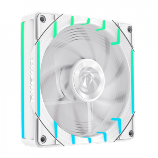 Gamemax Case Fan | TORNADO T12 ARGB-RW | White