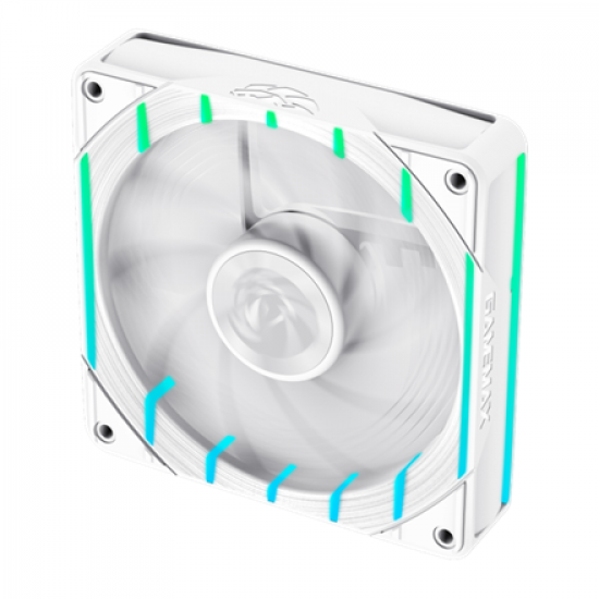 Gamemax Case Fan | TORNADO T12 ARGB-RW | White